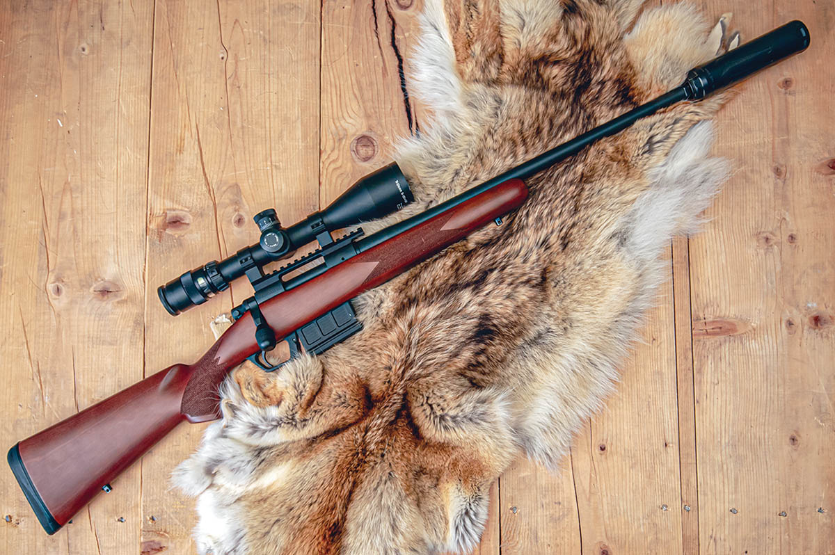 As tested the rifle weighed 9 pounds 9 ounces as configured with the Trijicon AccuPoint 5-20x 50mm scope and Dead Air RXD30Ti suppressor. The suppressor and optic additions certainly add weight, but the value they provide seemed like more than a fair trade.